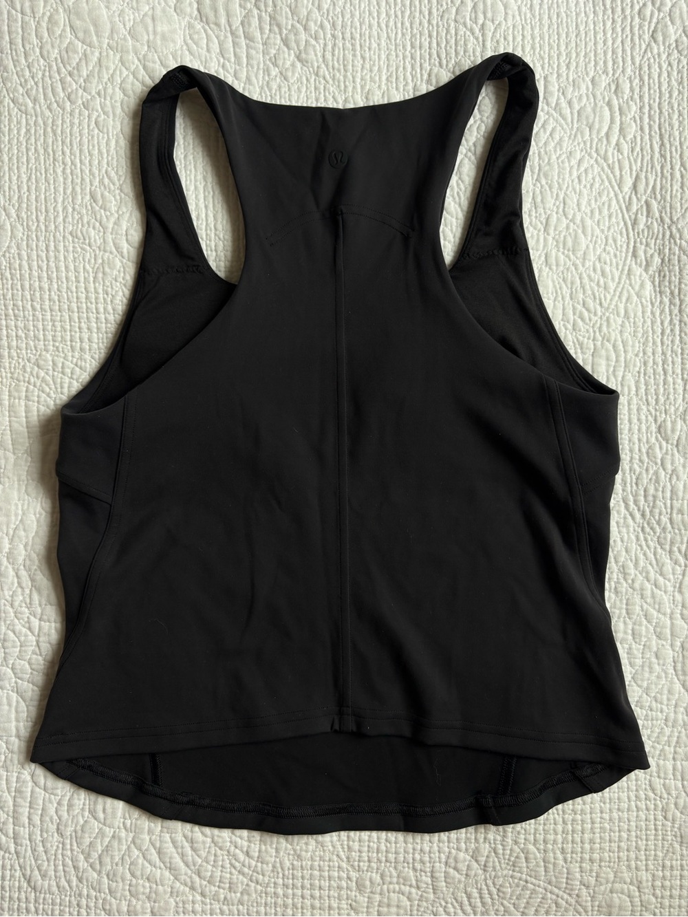 Lululemon Black Fitted Racerback Tank